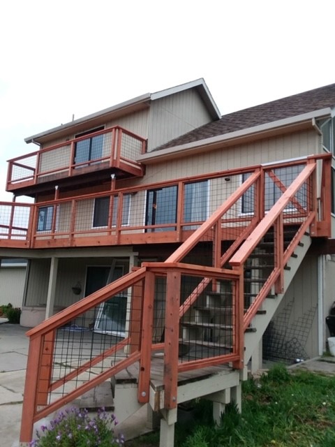 Redwood Deck & Stairs - Big Creek Lumber